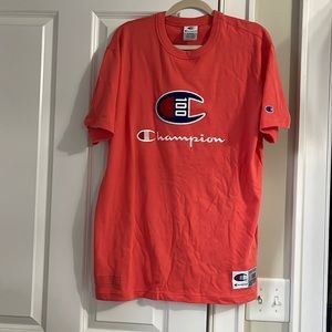 Champion Coral Pink T shirt